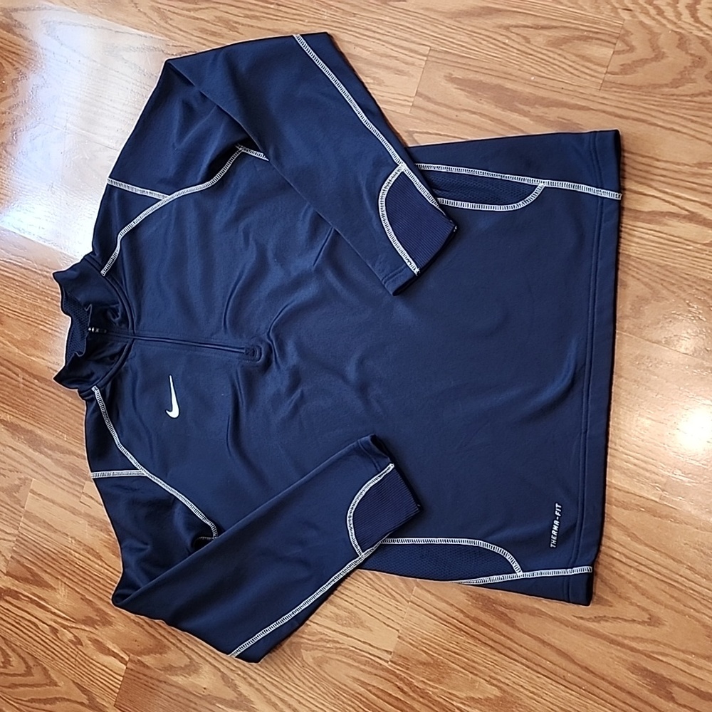 Nike therma-fit long‎ sleeve shirt 1/4 zip size xl